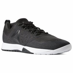 Buty Crossfit Męskie Reebok CrossFit Nano 6.0 Covert Czarne/Białe PL 20QMPRE